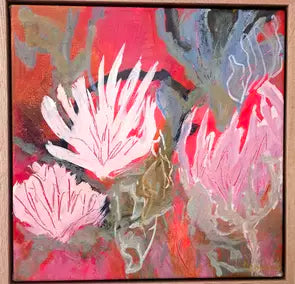 Classic flaming blooms
